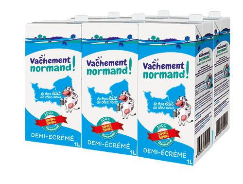 LAIT UHT DEMI-ÉCRÉMÉ