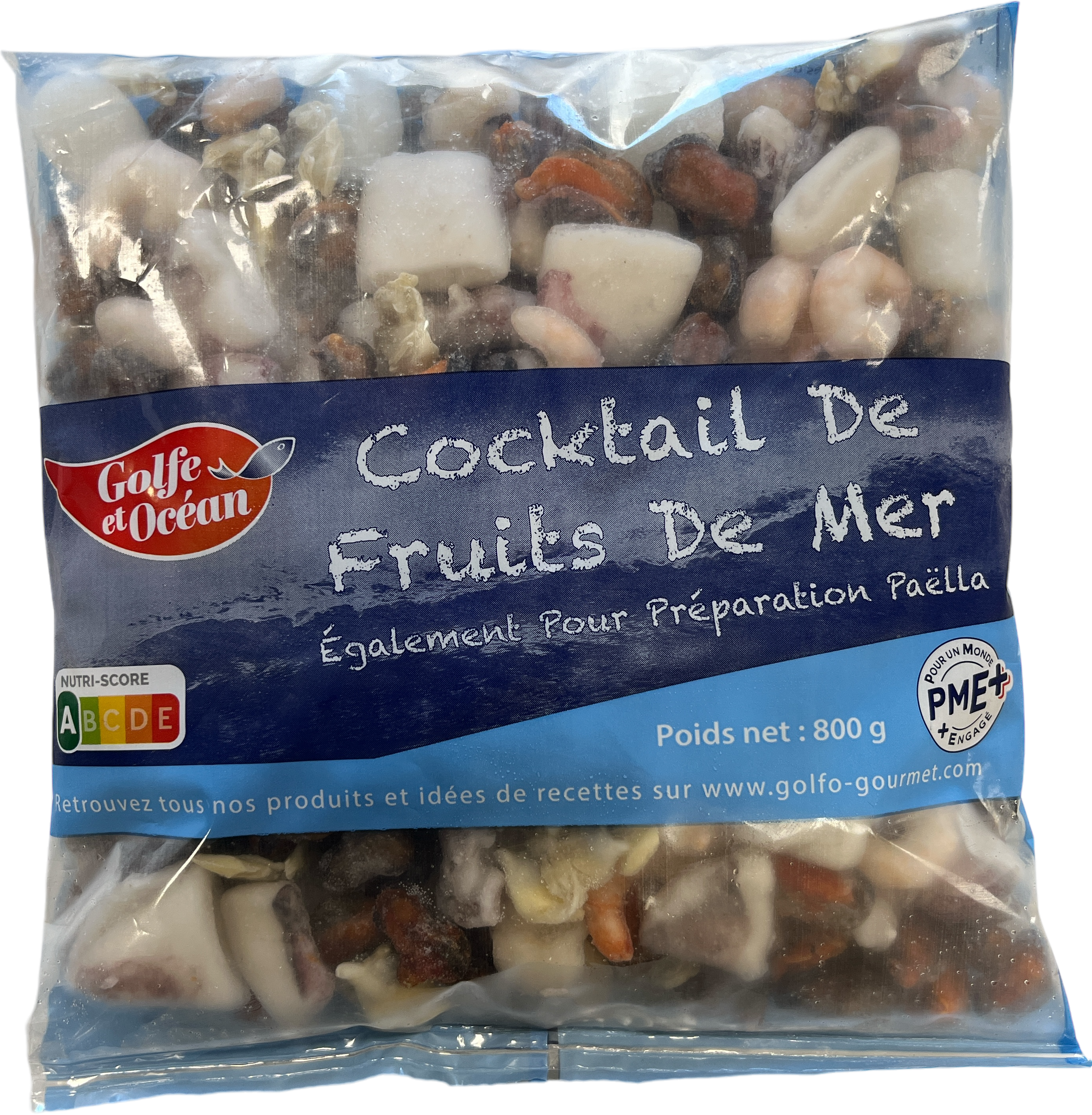 COCKTAIL DE FRUITS DE MER SURGELÉ