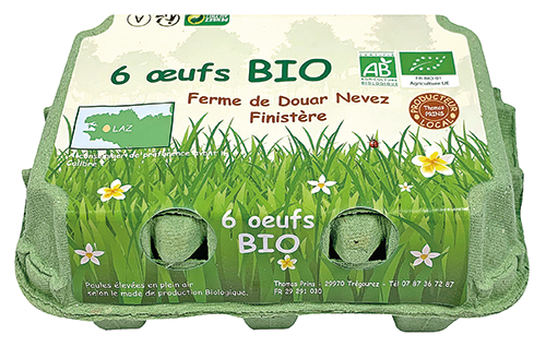 6 ŒUFS BIO
