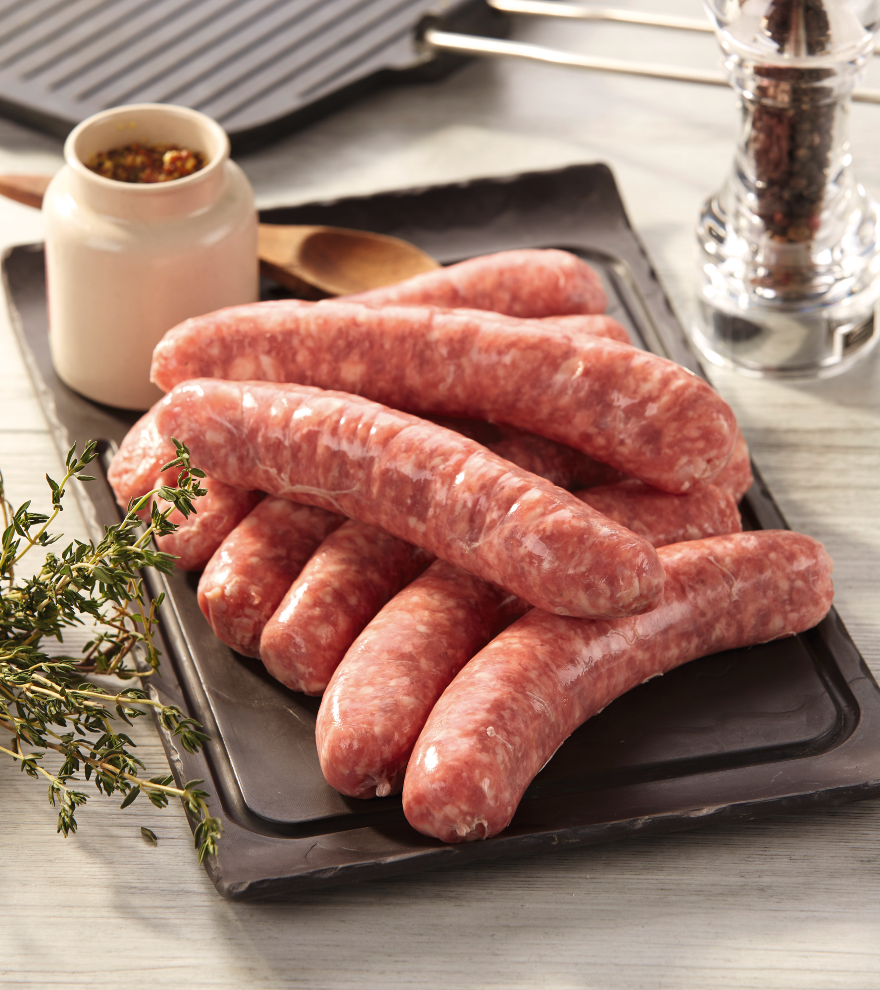 8 saucisses de Toulouse pur porc