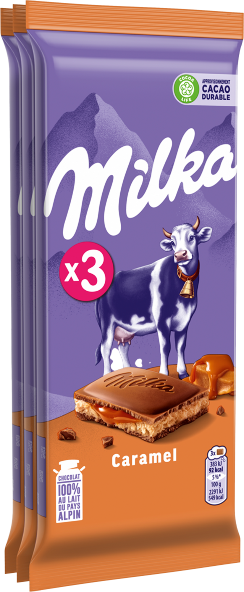 TABLETTES DE CHOCOLAT