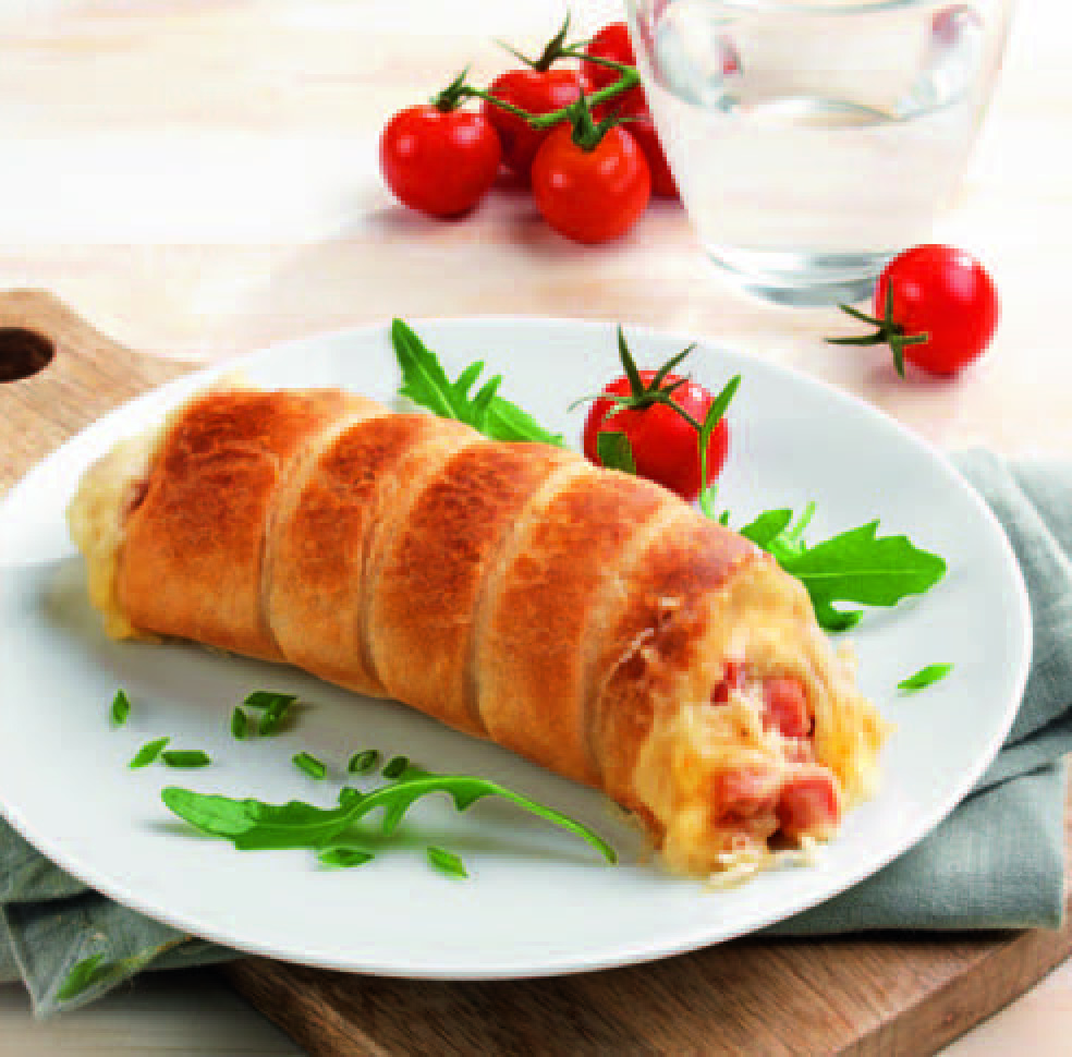 ROULÉ FEUILLETÉ JAMBON FROMAGE