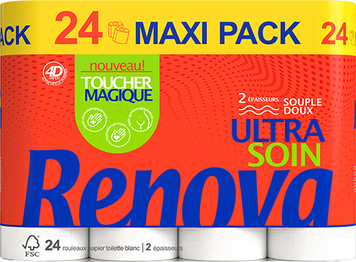 PAPIER TOILETTE ULTRA SOIN