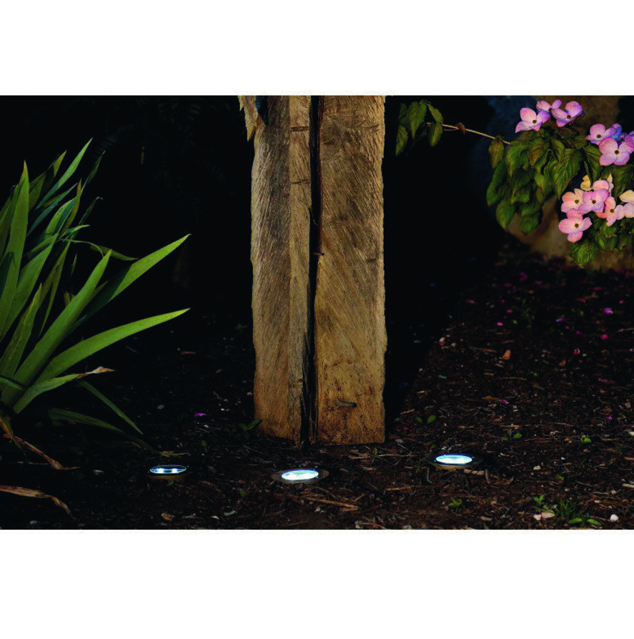 LOT DE 3 SPOTS ENCASTRABLES SOLAIRES