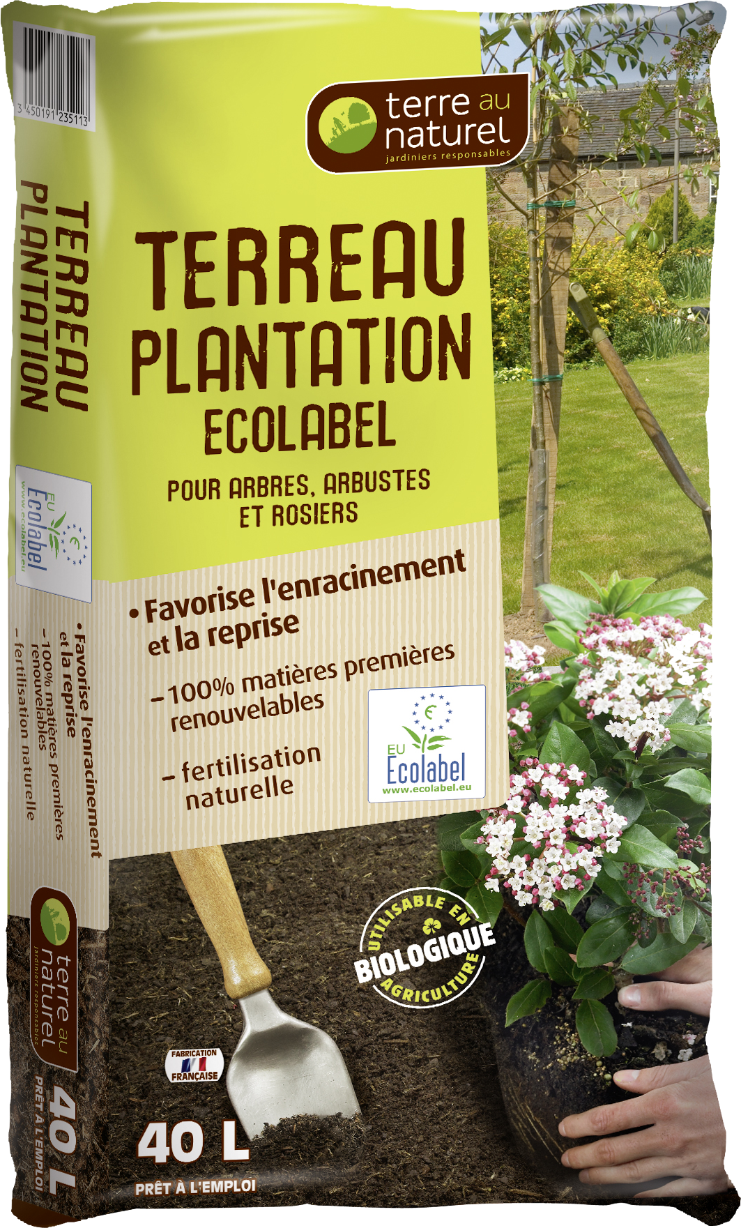TERREAU PLANTATION ECOLABEL