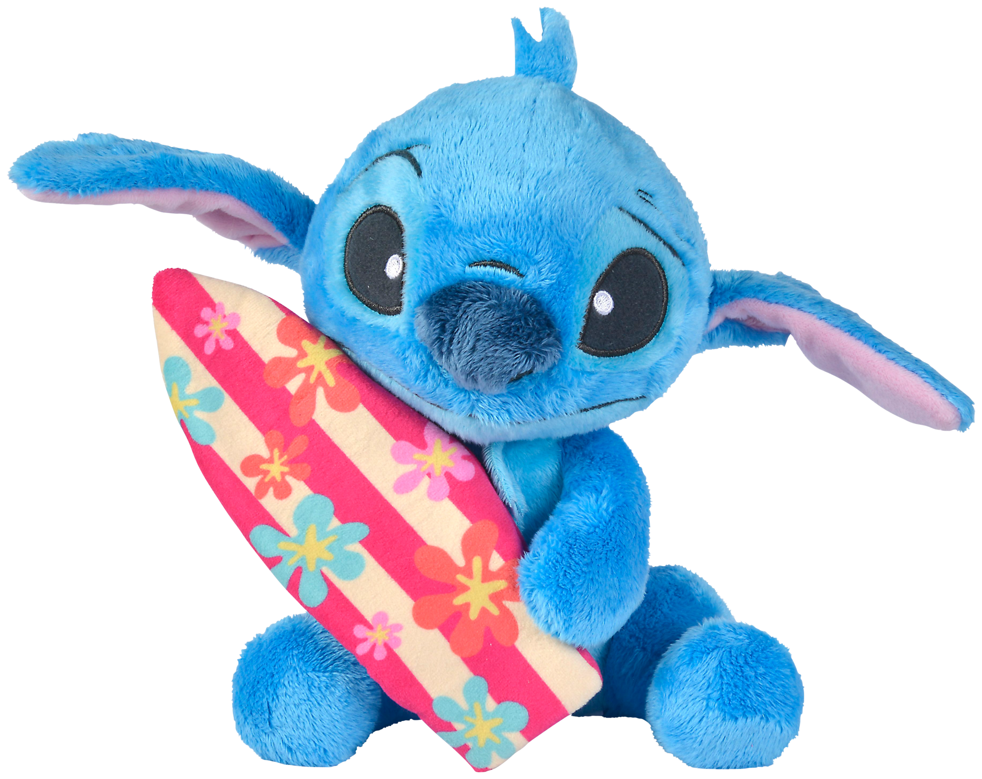 Peluche Stitch avec planche de surf