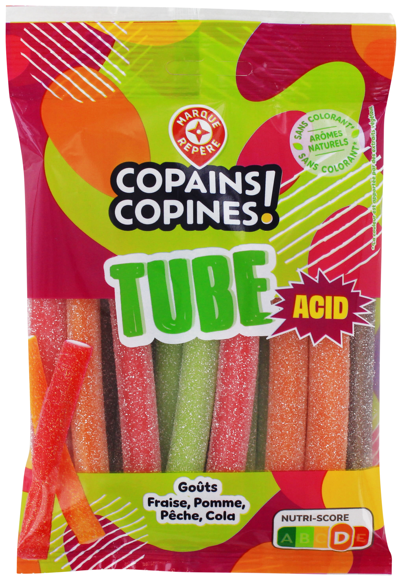 GÉLIFIÉS TUBES ACIDES