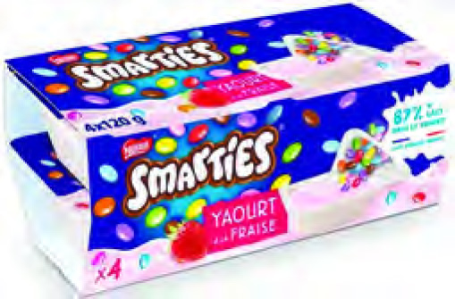 YAOURT À LA FRAISE SMARTIES