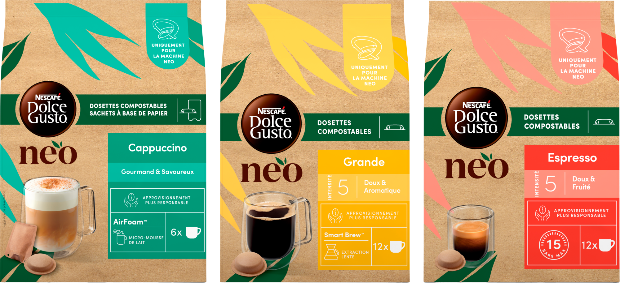 SUR LES PRODUITS PRÉSENTS EN MAGASIN DE LA GAMME NEO "NESCAFÉ DOLCE GUSTO"