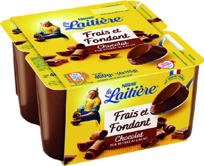 LA LAITIÈRE FRAIS ET FONDANT 