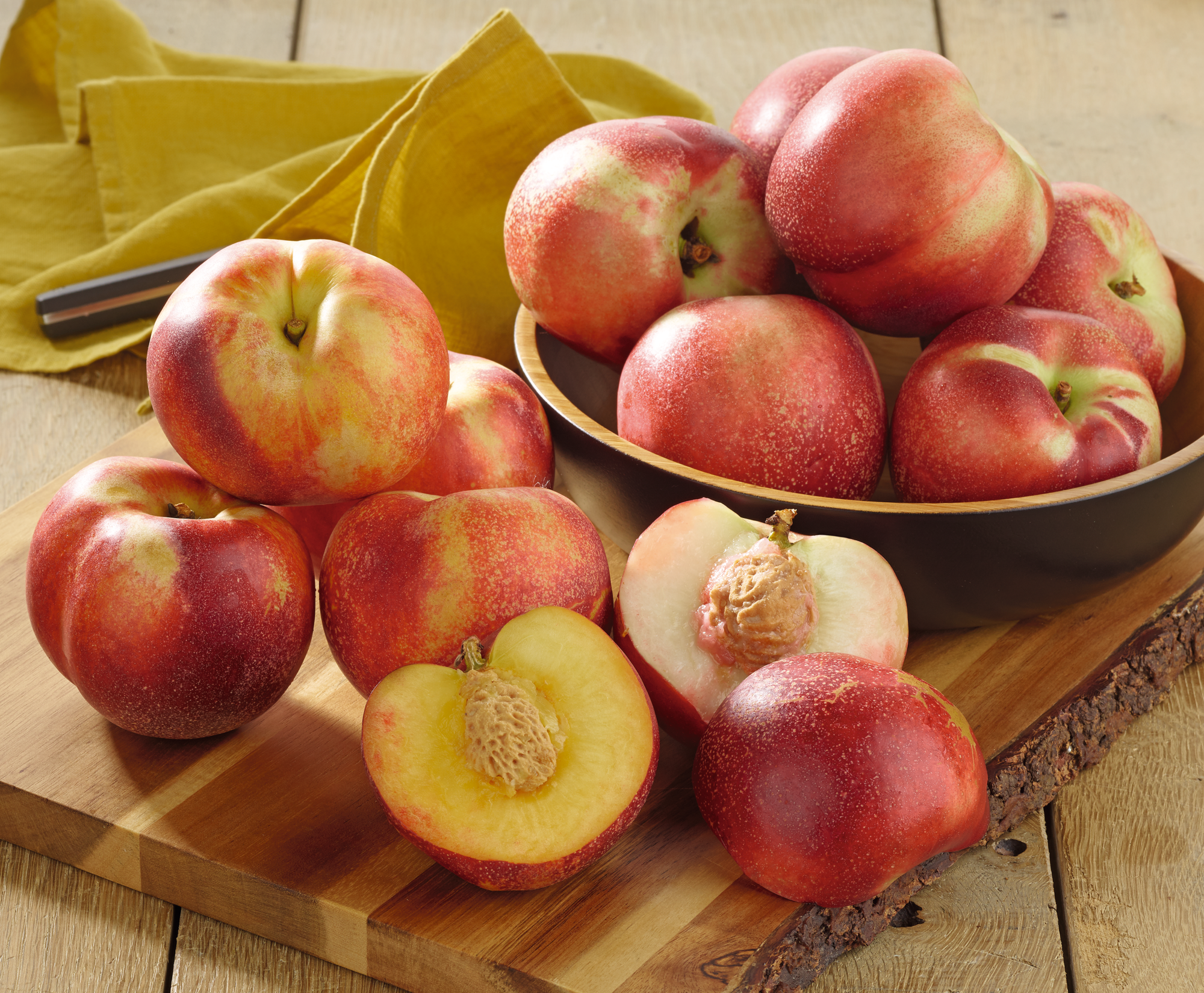 Nectarine jaune ou blanche
