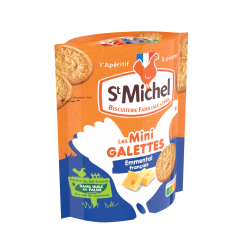 LES MINI GALETTES SALÉES EMMENTAL