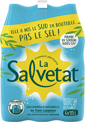 EAU MINÉRALE NATURELLE PÉTILLANTE