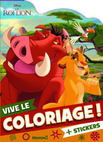 SÉLECTION LIVRES D'ACTIVITÉS LE ROI LION