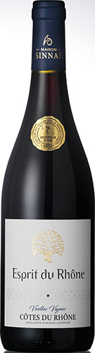 AOC CÔTES-DU-RHÔNE ROUGE 
ESPRIT DU RHÔNE
VIEILLES VIGNES 
2023