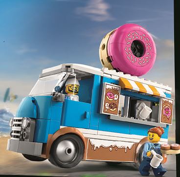 LA SALLE DE JEUX DE LA PETITE SOEUR D'ALIYA/LE FOOD-TRUCK DE DONUTS