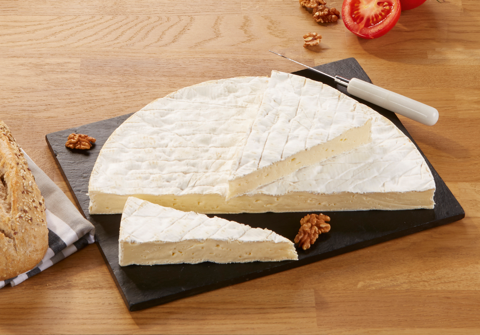 Brie de meaux 1/2 affiné AOP 22% Mat.Gr.