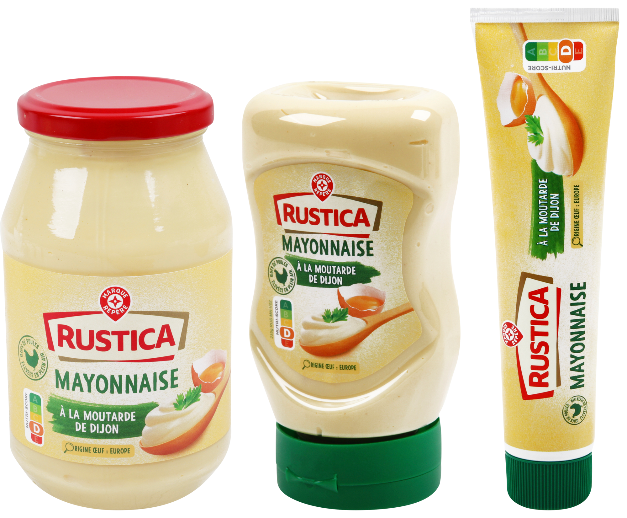 SUR LES PRODUITS PRÉSENTS EN MAGASIN DE LA GAMME MAYONNAISE "RUSTICA"