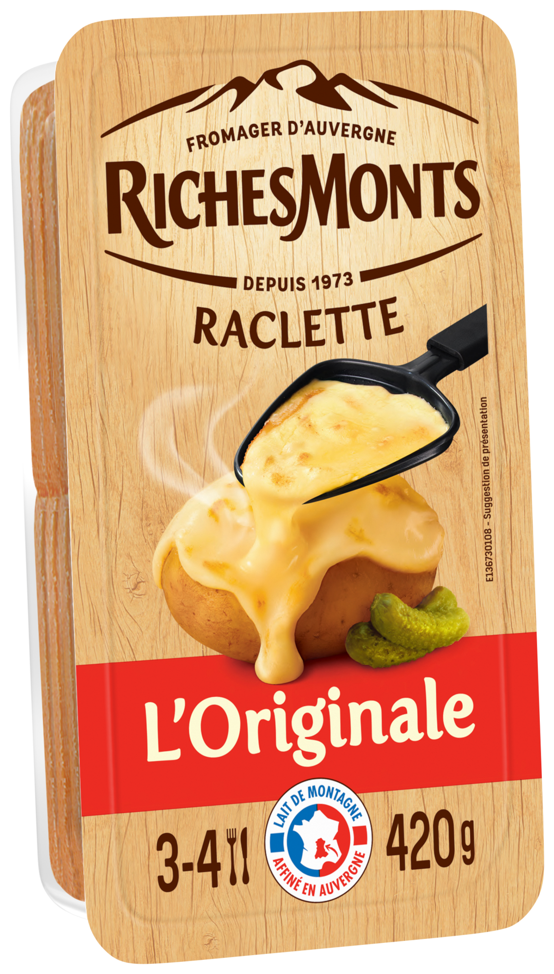 La Raclette l'originale 48% Mat.Gr.