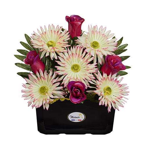 JARDINIERE DE GERBERAS/BOUTONS