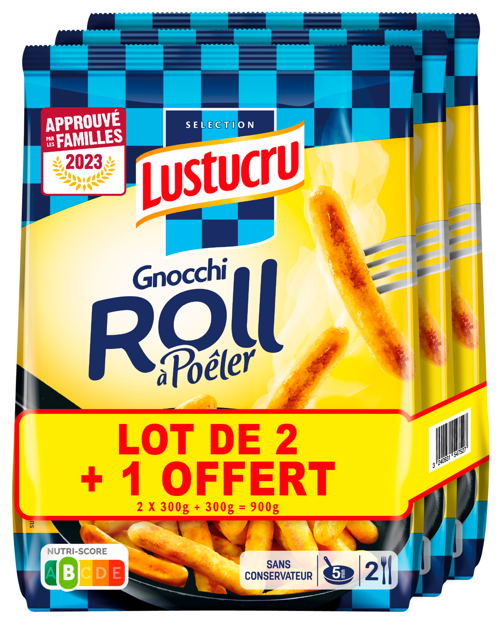 Gnocchi roll à poêler