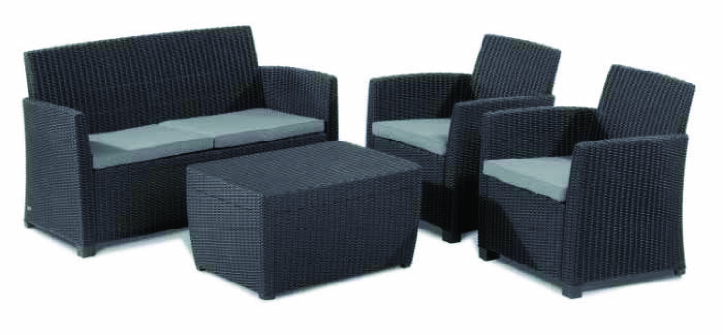 SALON BAS DE JARDIN 4 PIÈCES