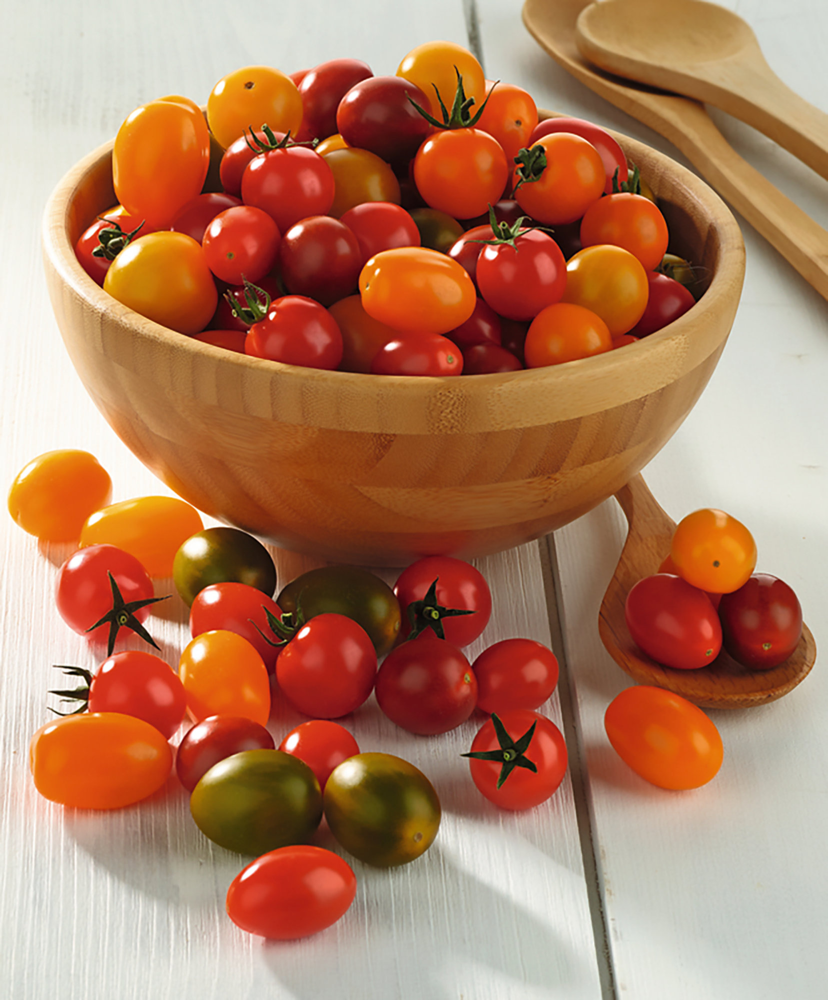 Tomate cerise rouge ou mélangée