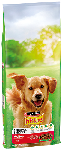 CROQUETTES POUR CHIEN ACTIVE FRISKIES