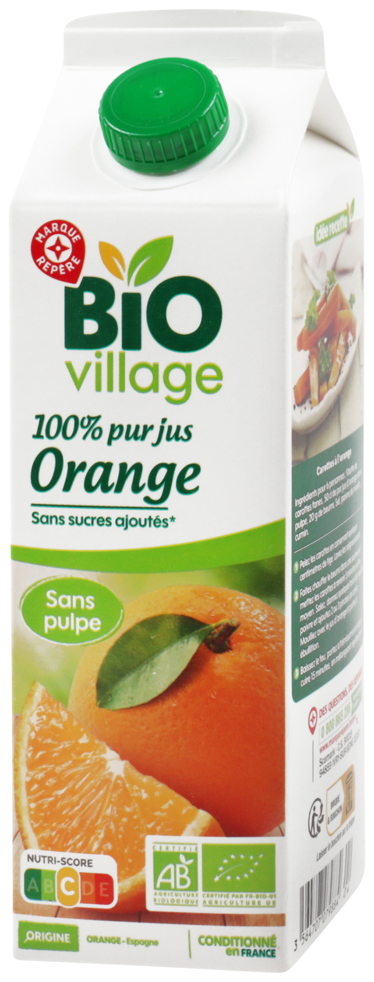 PUR JUS D'ORANGE BIO