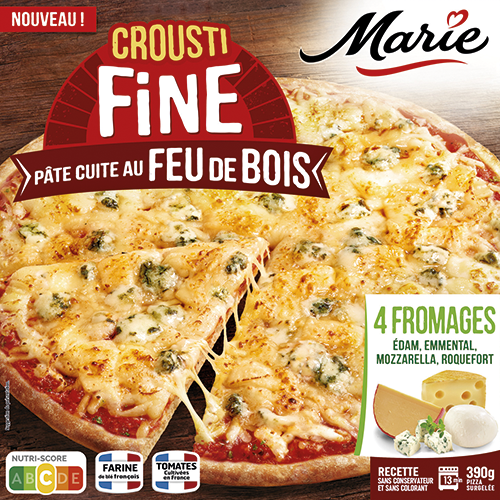 PIZZA CROUSTI FINE 4 FROMAGES