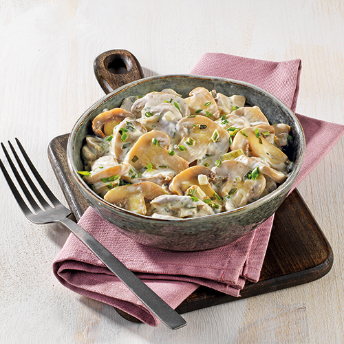 SALADE DE CHAMPIGNONS AIL ET FINES HERBES