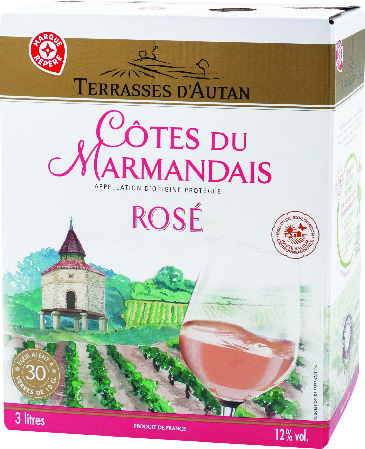 A.O.P(1) CÔTES DU MARMANDAIS(3) TERRASSES D’AUTAN