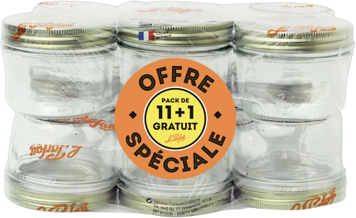 12 TERRINES 350 G LE PARFAIT®