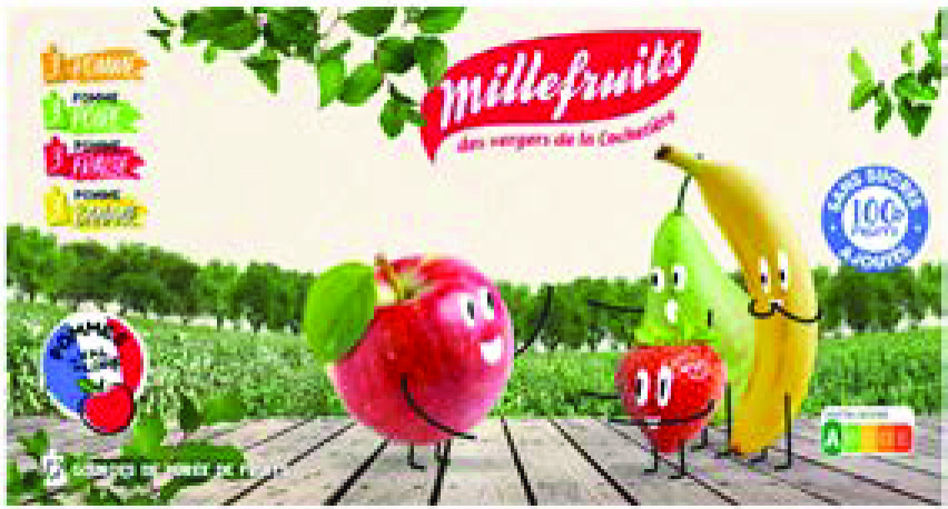 12 GOURDES DE FRUITS