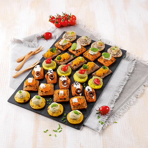 30 CANAPÉS VÉGÉTARIENS