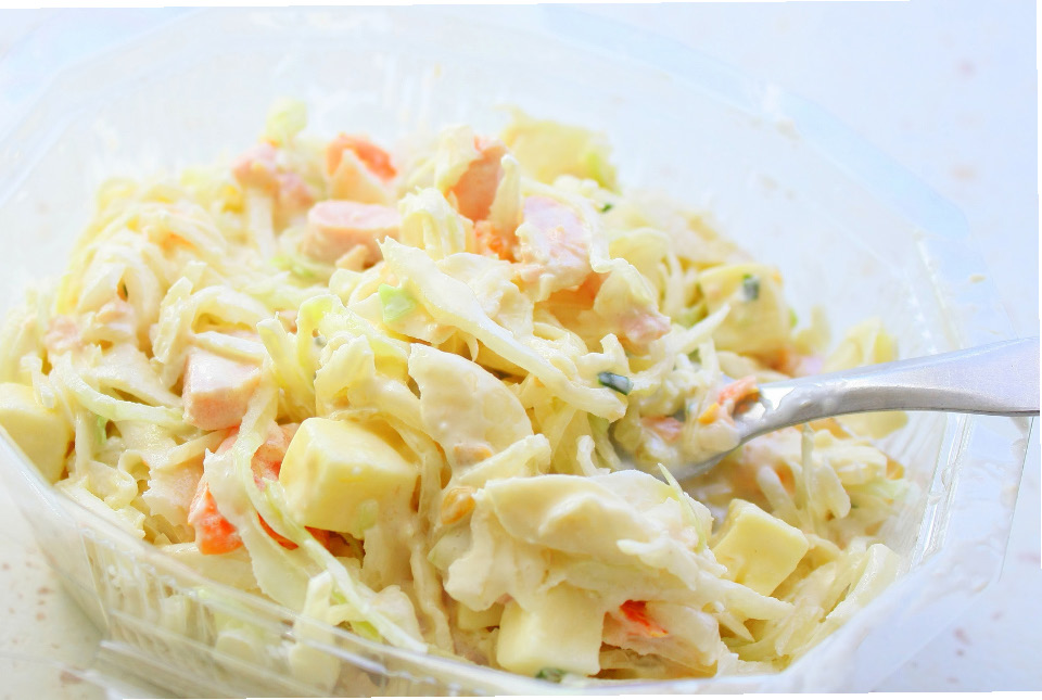SALADE CHOU, JAMBON, COMTÉ
