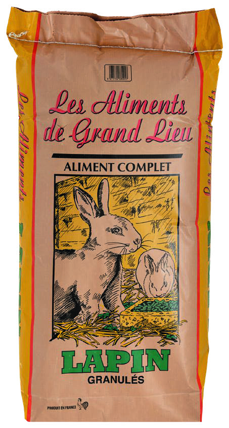 ALIMENT COMPLET POUR LAPIN