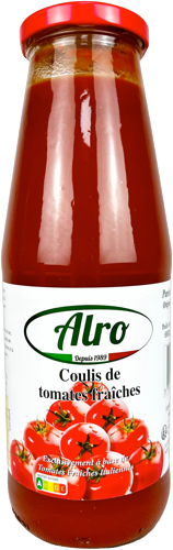 COULIS DE TOMATES FRAÎCHES