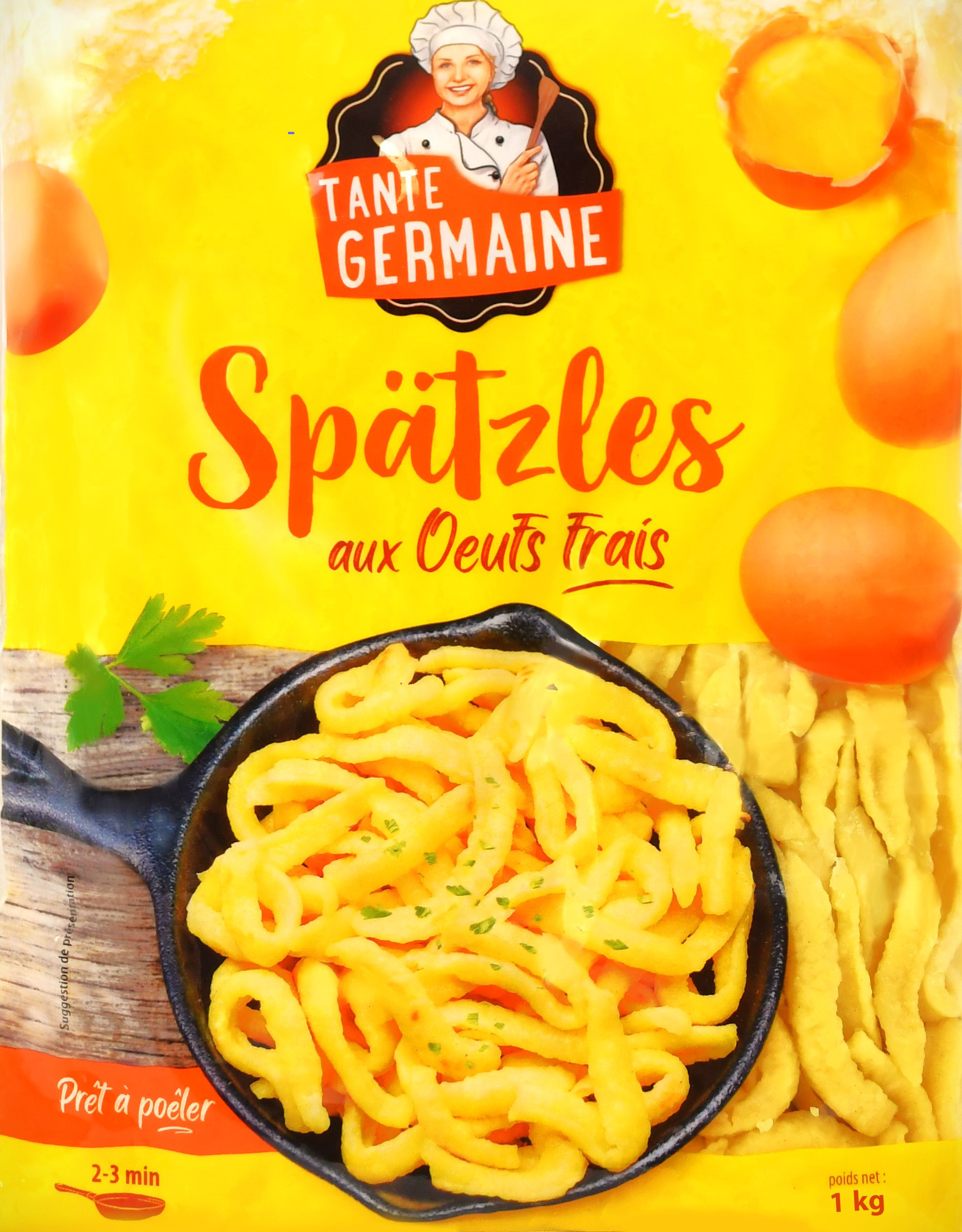 SPÄTZLES AUX OEUFS FRAIS