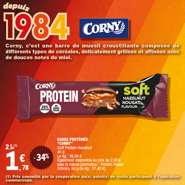 BARRE PROTÉINÉE