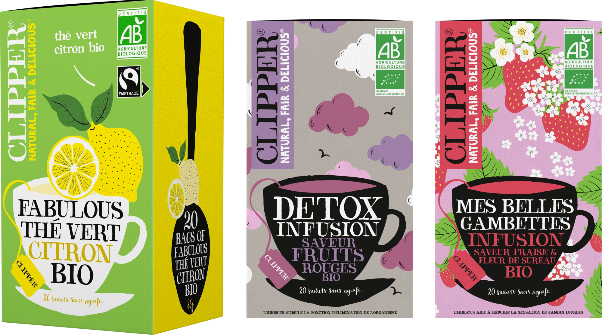 SUR LES PRODUITS PRÉSENTS EN MAGASIN DE LA GAMME BIO "CLIPPER"