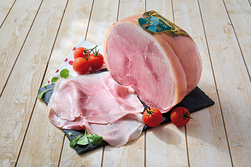 JAMBON D'ARROUAY CUIT SUPÉRIEUR AVEC COUENNE AU BOUILLON DE LÉGUMES FRAIS