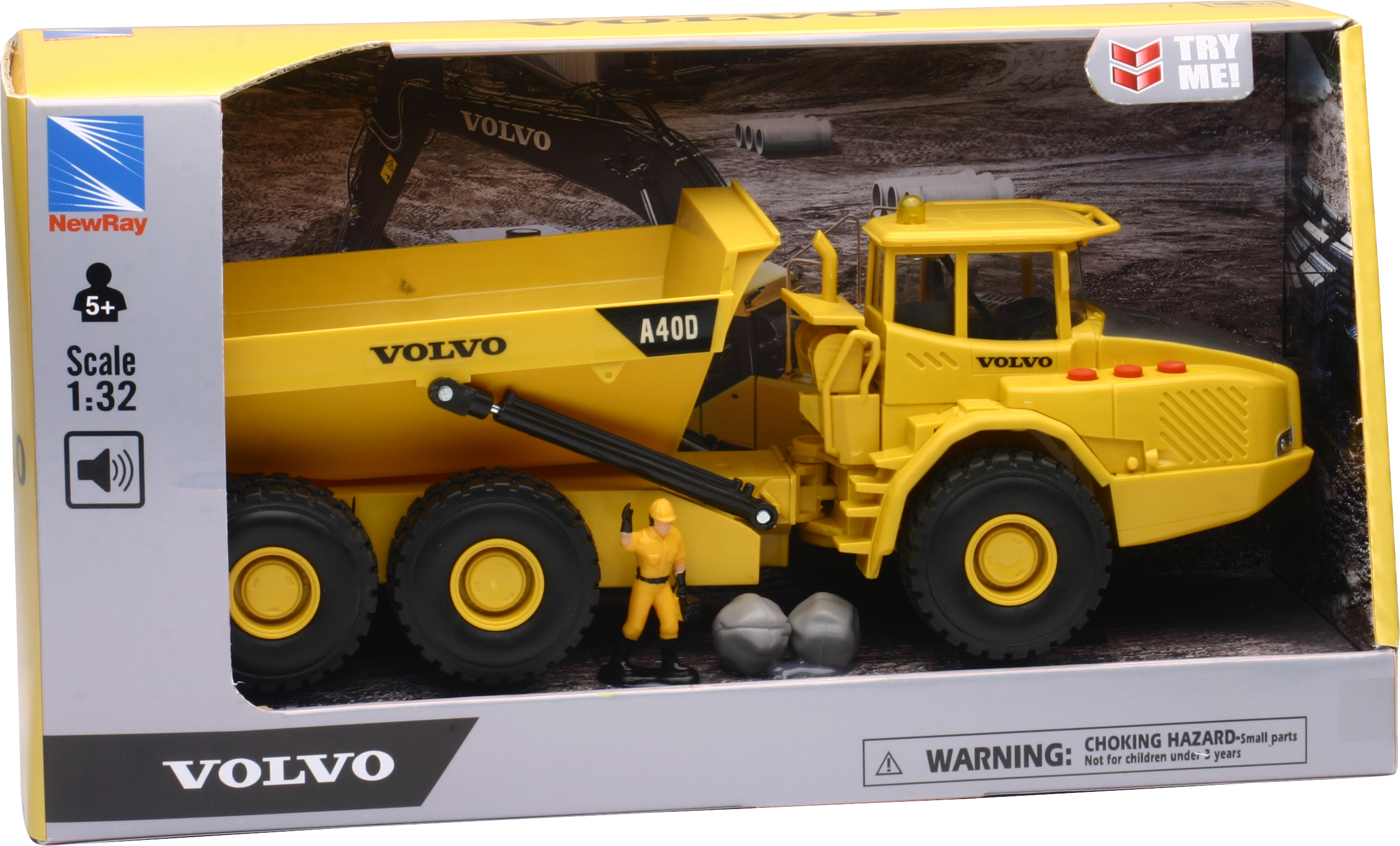 ENGIN DE CHANTIER VOLVO 1/32