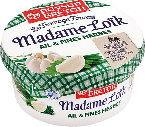 FROMAGE FOUETTÉ AIL & FINES HERBES 23% MAT.GR.