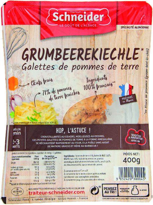 GALETTES DE POMMES DE TERRE 