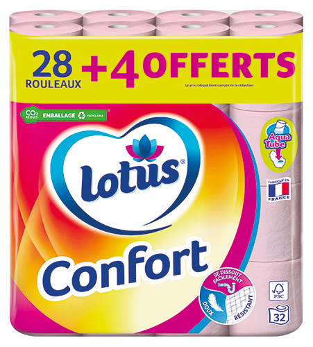 PAPIER HYGIÉNIQUE CONFORT