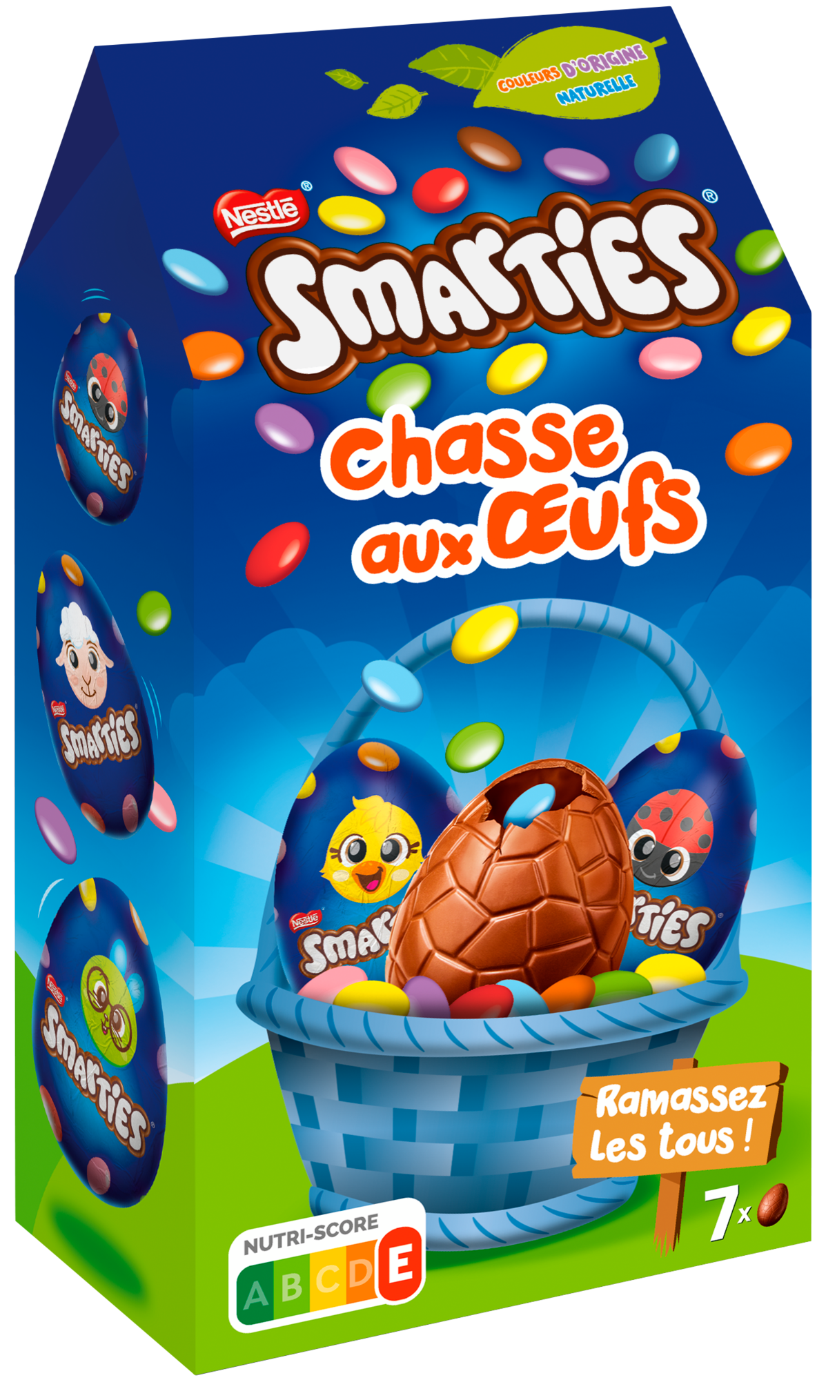 BOÎTE D'OEUFS CHASSE AUX OEUFS