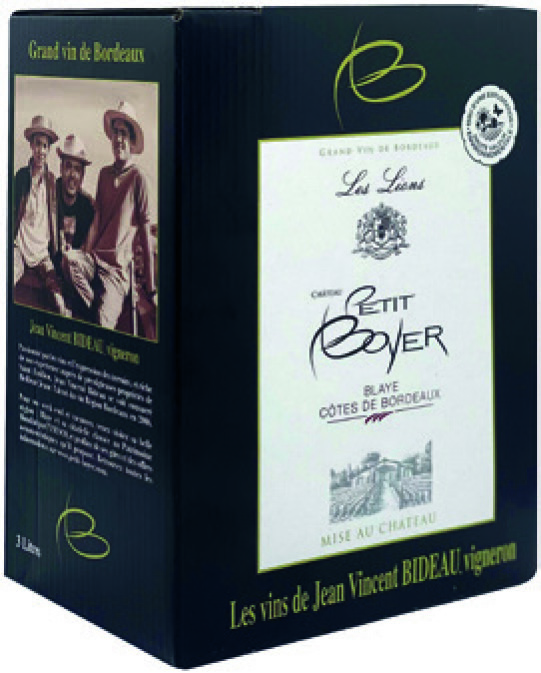 AOC(2) BLAYE CÔTES DE BORDEAUX CHÂTEAU PETIT BOYER 2022