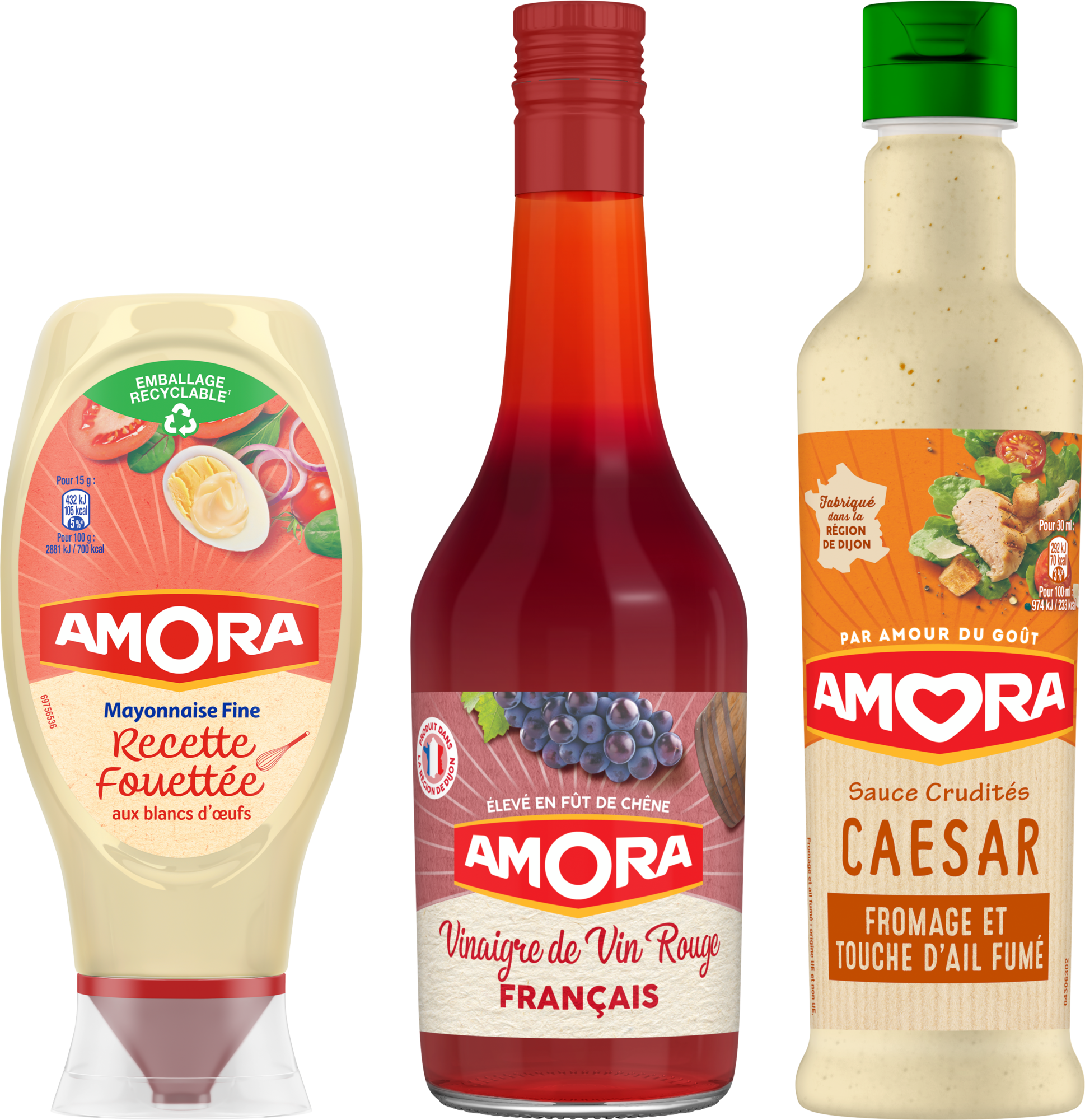 SUR LES PRODUITS PRÉSENTS EN MAGASIN DE LA GAMME AMORA