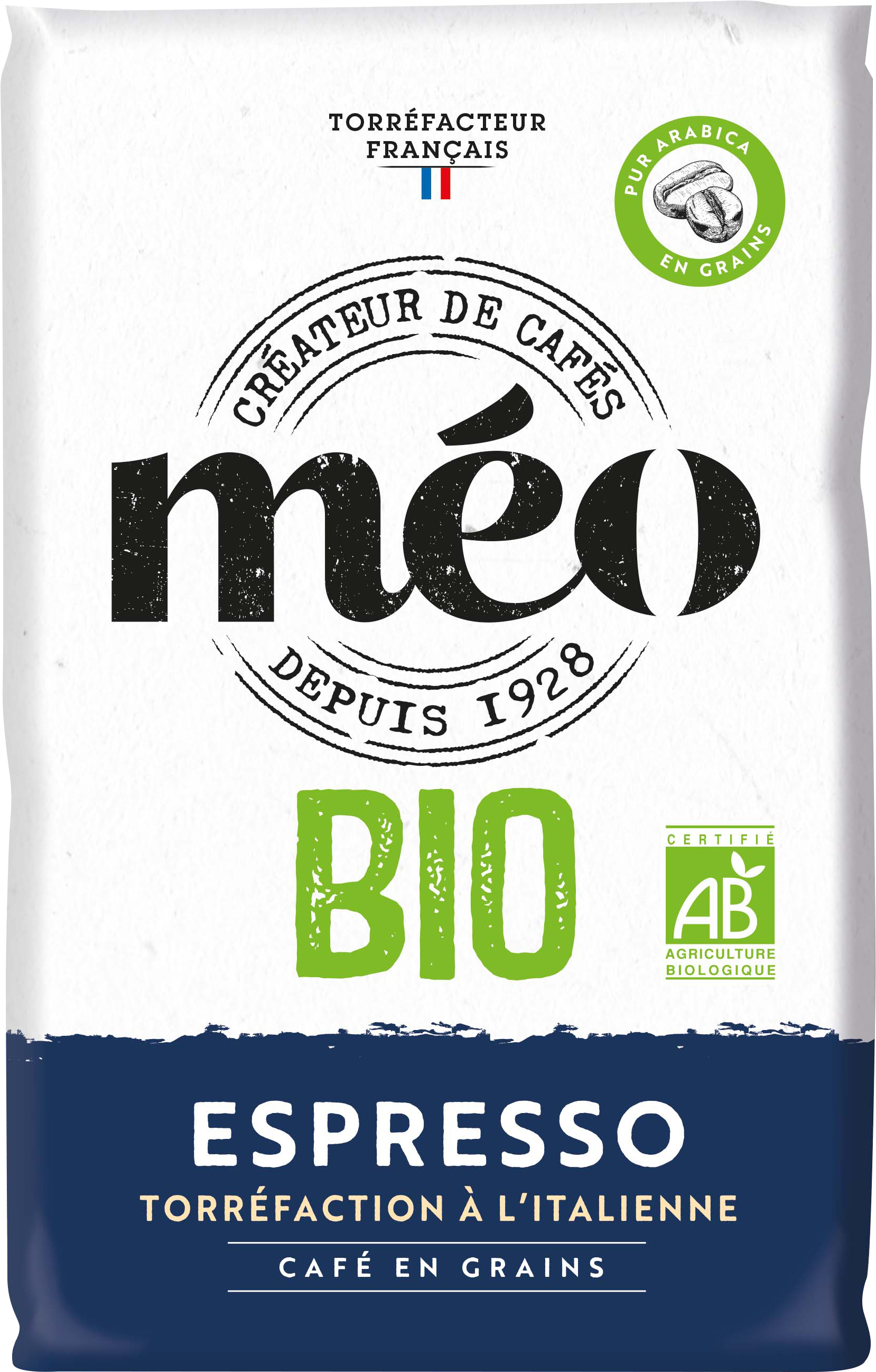 CAFÉ ESPRESSO EN GRAINS BIO